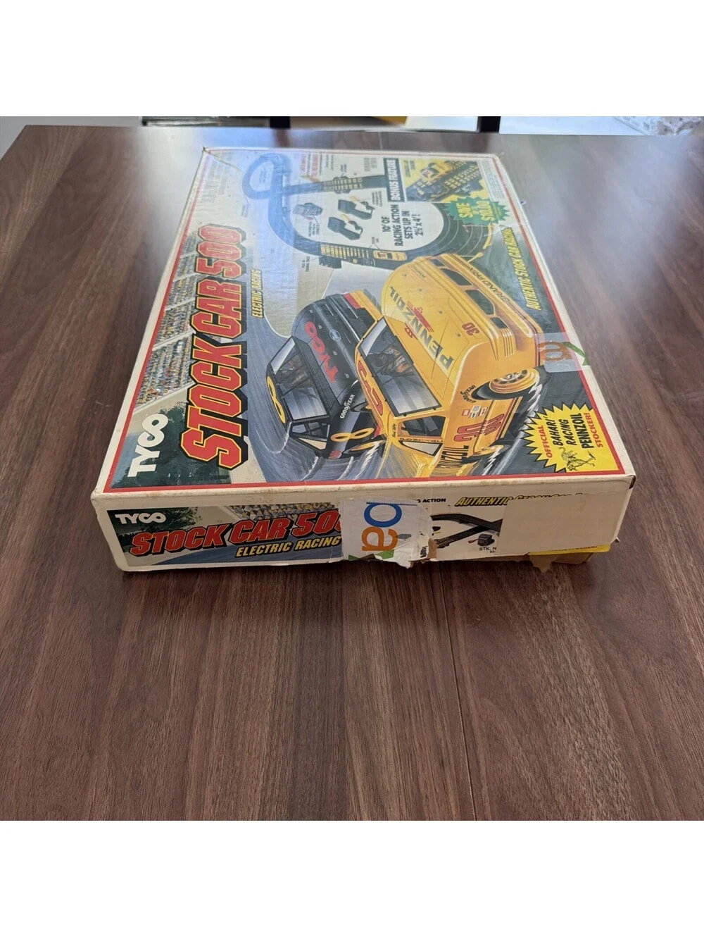 Tyco Stock Car 500 Electric Racing Vintage Slot Car Track See Full Description